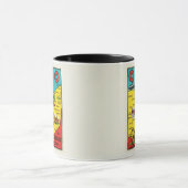 Ohio State Karte Aufkleber Tasse (Zentrum)