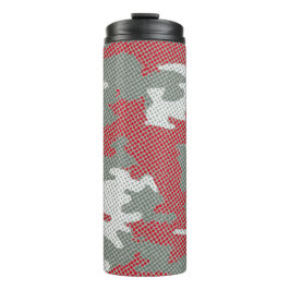 Ohio State Scarlet & Gray Camo Printed  Thermosbecher
