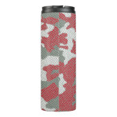 Ohio State Scarlet & Gray Camo Printed Thermosbecher (Rückseite)