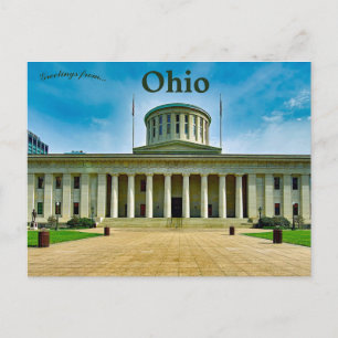 Ohio Statehouse in Columbus Ohio Postkarte