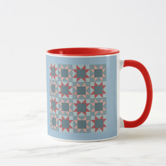 Ohio-Stern-Probenehmer-Steppdecken-Muster-Tasse Tasse