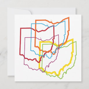 Ohio Stolz Blur Einladung