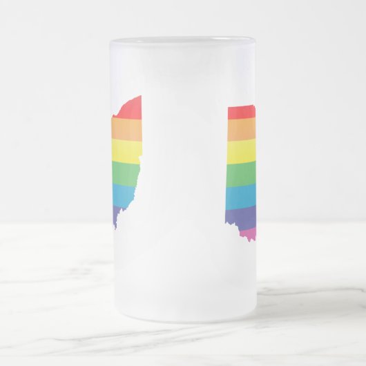 Ohio Stolz. Mattglas Bierglas (Mittel)