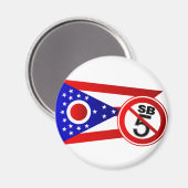 Ohio Stopp SB5 Magnet (Vorderseite/Rückseite)