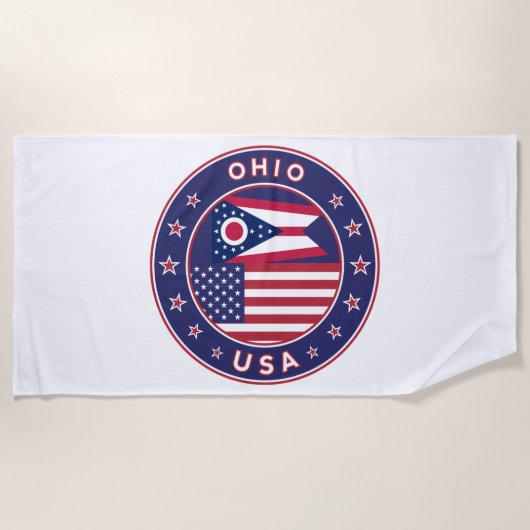 Ohio Strandtuch (Vorderseite)
