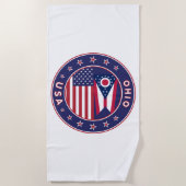 Ohio Strandtuch (Vorderseite)