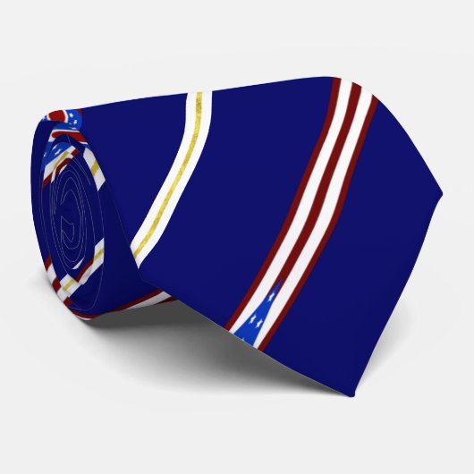 Ohio stripes Flagge Krawatte (Gerollt)