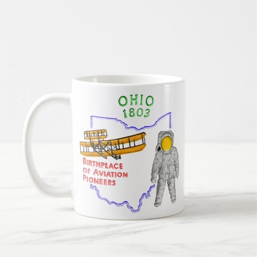 Ohio-Tasse Kaffeetasse (Links)