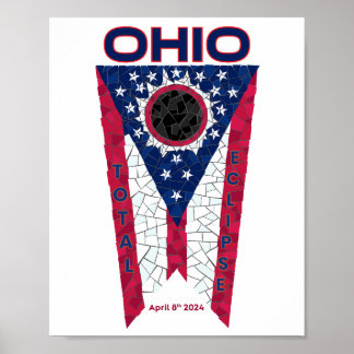 Ohio Total Eclipse Poster