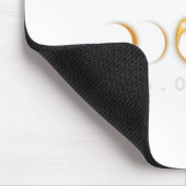 Ohio Total Solar Eclipse April 8 2024 Ohio Solar E Mousepad (Ecke)