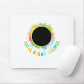 Ohio Total Solar Eclipse Totality 8. April 2024 Kr Mousepad (Mit Mouse)