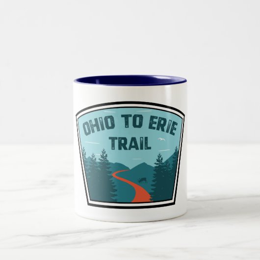 Ohio-Tour Zweifarbige Tasse (Mittel)