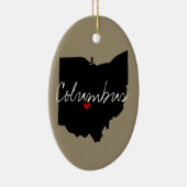 Ohio Town Keramik Ornament (Rechts)