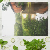 Ohio-überdachte Brücke und -strom Geschirrtuch (Gefaltet)