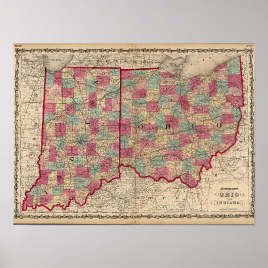 Ohio und Indiana 3 Poster (Vorne)