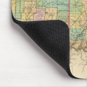 Ohio und Indiana Mousepad (Ecke)