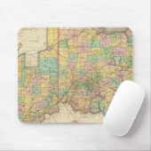 Ohio und Indiana Mousepad (Mit Mouse)