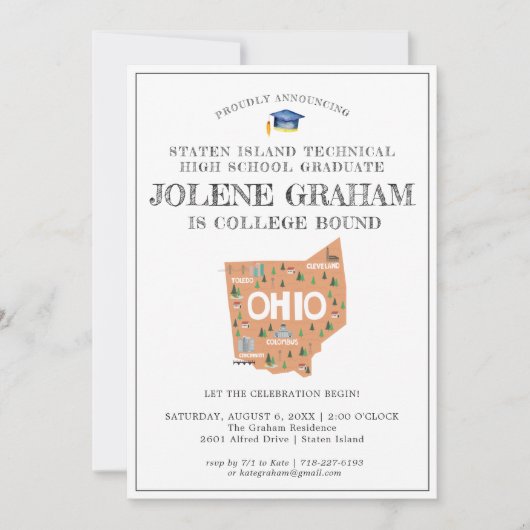 Ohio | Uni Bound Graduation Party (Vorderseite)