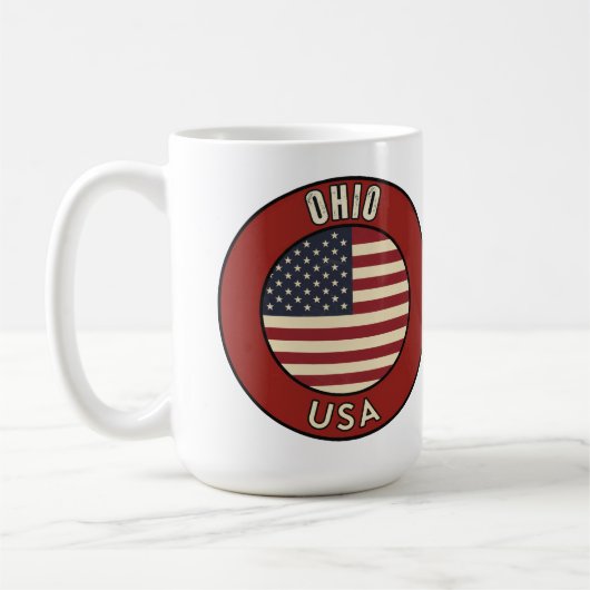 Ohio United States of America Kaffeetasse (Links)