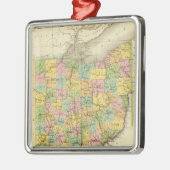 Ohio US Silbernes Ornament (Links)