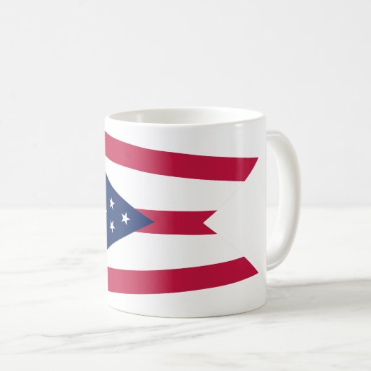 Ohio (US-Staat) Kaffeetasse (VorderseiteRechts)