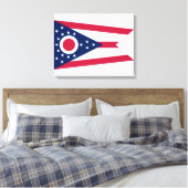 Ohio (US State) Canvas Print Leinwanddruck (Insitu (Schlafzimmer))