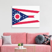 Ohio (US State) Canvas Print Leinwanddruck (Insitu (Wohnzimmer))