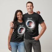 Ohio USA Gesamte Sonnenfinsternis 8. April 2024 T-Shirt (Unisex)