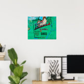 Ohio USA Poster (Heimbüro)