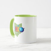 Ohio USA Tasse (Vorderseite Links)