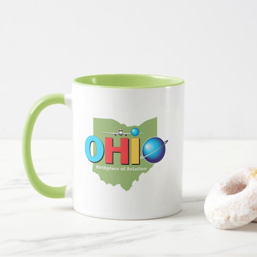 Ohio USA Tasse (Mit Donut)