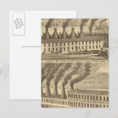 Ohio Valley Pottery, Laughlin Brothers Postkarte (Vorne/Hinten)