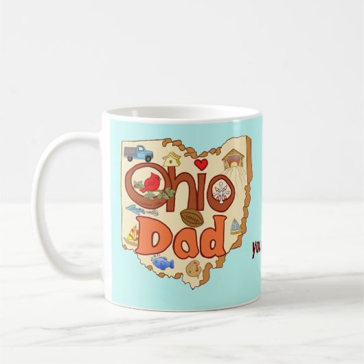 Ohio Vater Kaffeetasse (Links)