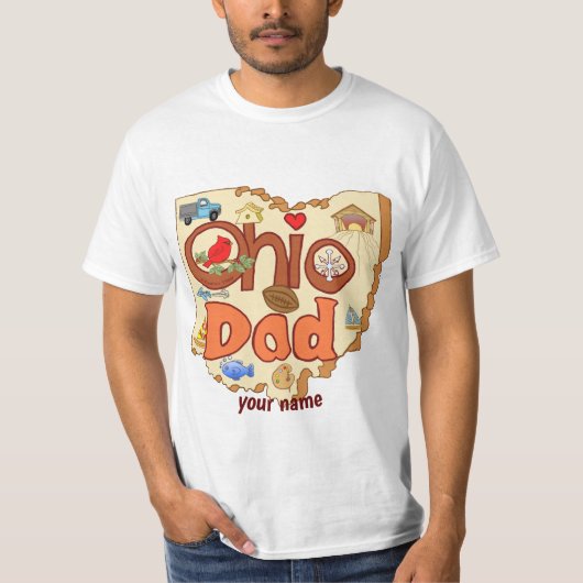 Ohio Vater T - Shirt (Vorderseite)
