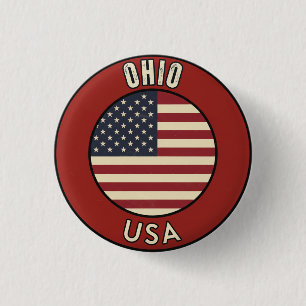 Ohio Vereinigte Staaten von Amerika Button