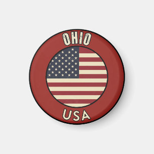 Ohio Vereinigte Staaten von Amerika Magnet