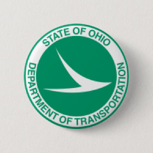 Ohio-Verkehrsministerium Knopf Button
