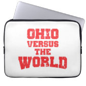 OHIO VERSUS DIE WELT LAPTOPSCHUTZHÜLLE (Vorderseite)