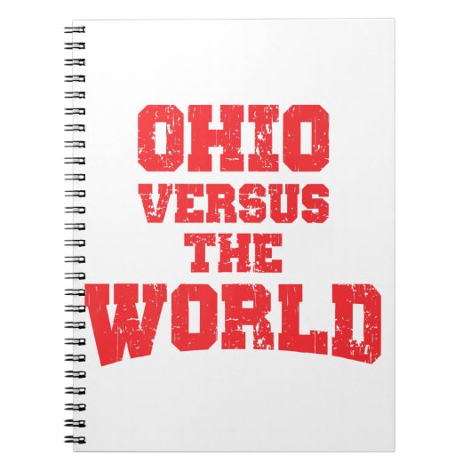 OHIO VERSUS DIE WELT NOTIZBLOCK (Vorderseite)