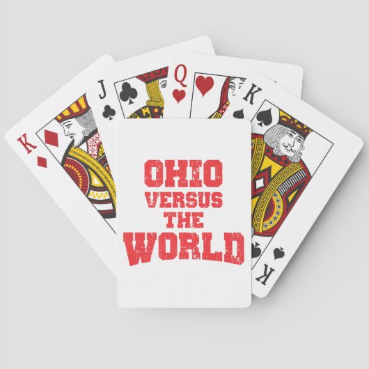 OHIO VERSUS DIE WELT SPIELKARTEN (Rückseite)