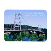 Ohio - Virginia - Steubenville Bridge - USA - Magnet (Horizontal)