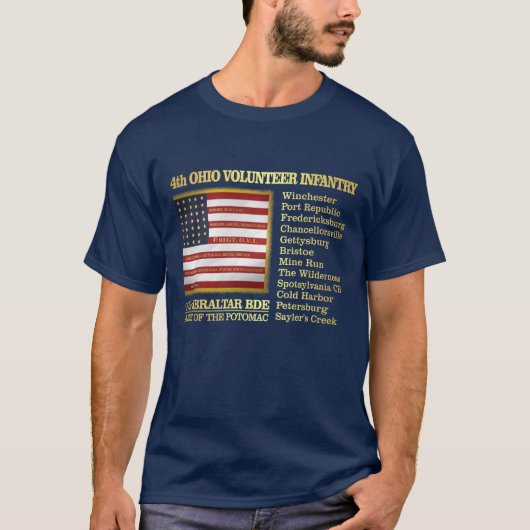 Ohio Volunteer Infantry (BH) T-Shirt (Vorderseite)