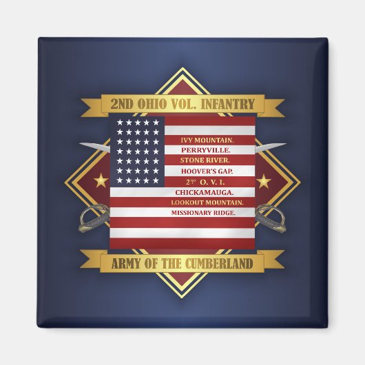 Ohio Volunteer Infantry Magnet (Vorne)