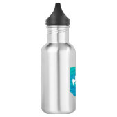 Ohio Wave Fishing Edelstahlflasche (Links)