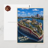 Ohio | Wish You Were Here | State-Serie Postkarte (Vorne/Hinten)