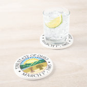 Ohio-Zeichen Getränkeuntersetzer (Seite)