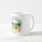 Ohio-Zeichen Kaffeetasse (VorderseiteRechts)