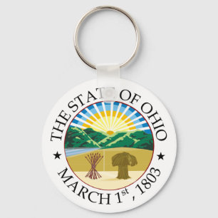 Ohio-Zeichen Schlüsselanhänger