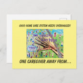Ohio Zuhause Care benötigt eine Überarbeitung der Postkarte (Vorne/Hinten)