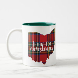 Ohio - Zuhause für WeihnachtsTasse Zweifarbige Tasse